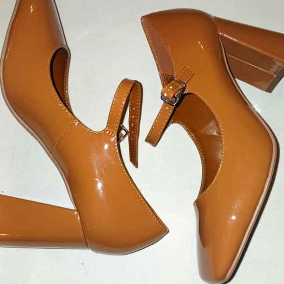 Trend Alert! FALL 24, Mary Jane sz 6.5 Cognac - Picture 3 of 6